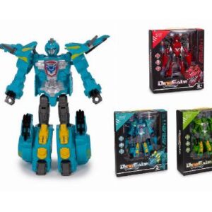 ROBOT TRANSFORMABLE DINOSAURIO CAJA