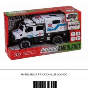 AMBULANCIA FRICCION LUZ SONIDO
