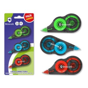 Cinta correctora pack 3 uds