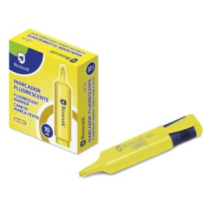 Marcadores fluorescente amarillo