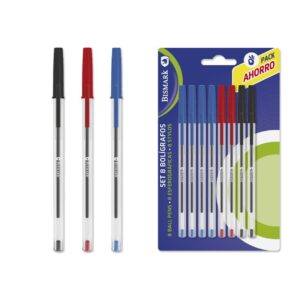 Set 8 bolígrafos Bismark