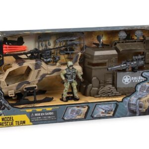 MILITAR CONJUNTO VEHICULOS SOLDADO CAJA