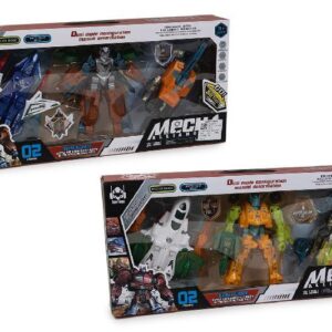 ROBOTS CONVERTIBLES 3 CAJA 2 MODELOS