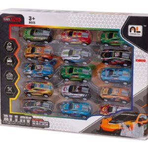 COCHES METAL RETRO 15 PCS