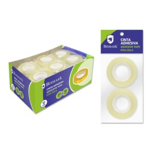 CINTA ADHESIVA 33X19 mm. 2 UDS.